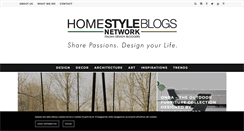 Desktop Screenshot of homestyleblogs.com
