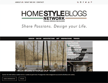 Tablet Screenshot of homestyleblogs.com